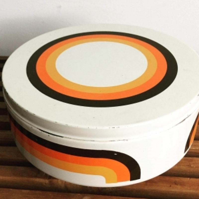 Vintage seventies koektrommel